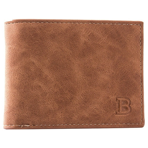 New Short Men Wallets Free Name Engraving Slim Card Holder Male Wallet