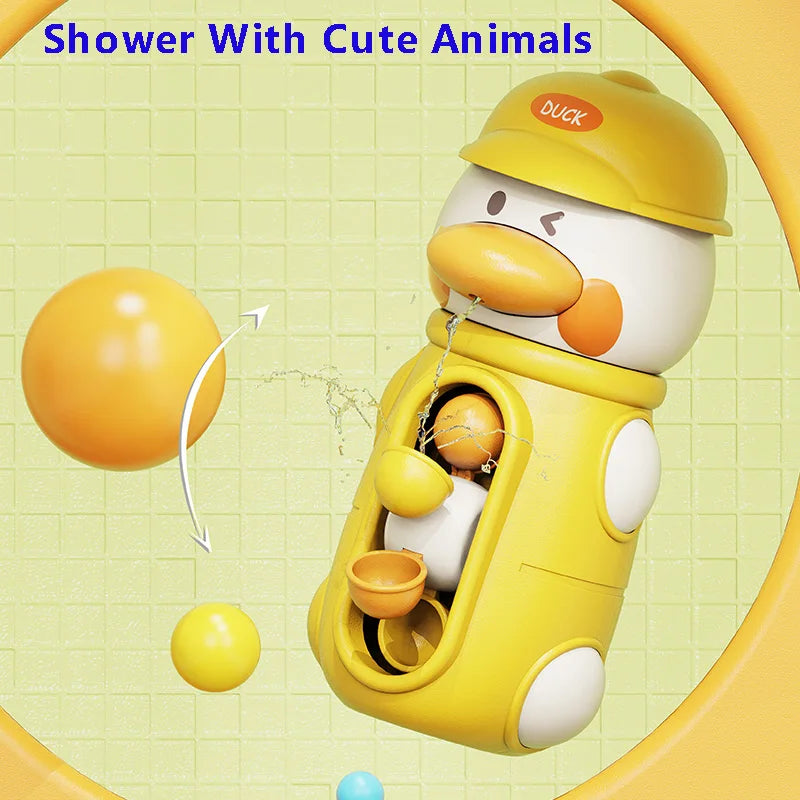 Summer Play water Toys Baby Shower Cute Duck/Elephant Water Cart