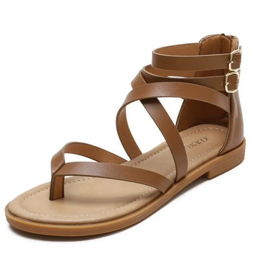 CEYANEAO Fashion Casual Flat Rome Sandals Women Shoes Woman Summer