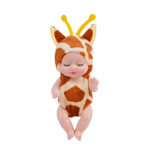 6Pcs Reborn Doll Kit Toy Simulation Princess Dolls Toy Mini Cute
