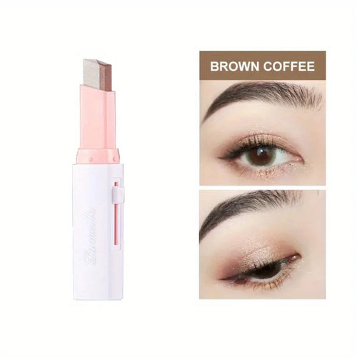 Two Color Gradient Eye Shadow Stick Three Dimensional Natural Without