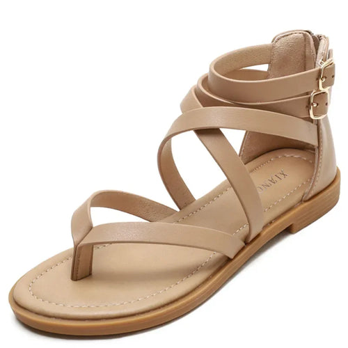 CEYANEAO Fashion Casual Flat Rome Sandals Women Shoes Woman Summer