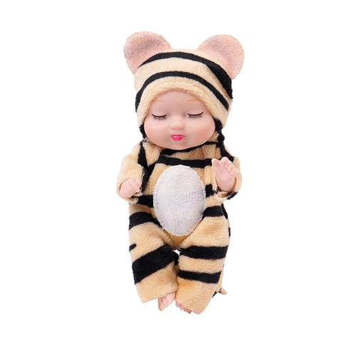 6Pcs Reborn Doll Kit Toy Simulation Princess Dolls Toy Mini Cute