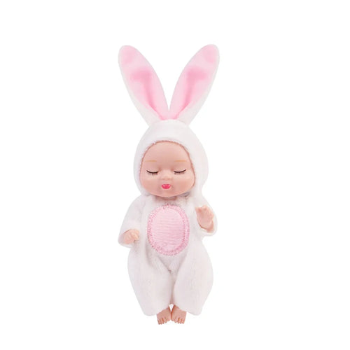 6Pcs Reborn Doll Kit Toy Simulation Princess Dolls Toy Mini Cute