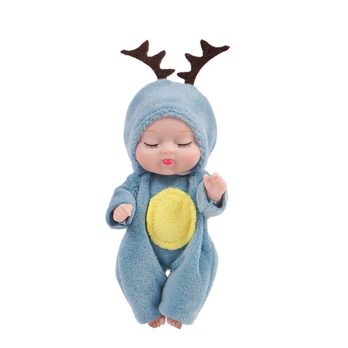 6Pcs Reborn Doll Kit Toy Simulation Princess Dolls Toy Mini Cute