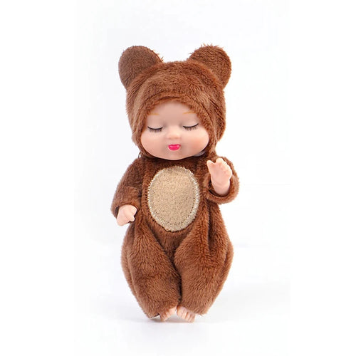 6Pcs Reborn Doll Kit Toy Simulation Princess Dolls Toy Mini Cute