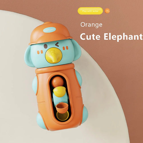 Summer Play water Toys Baby Shower Cute Duck/Elephant Water Cart