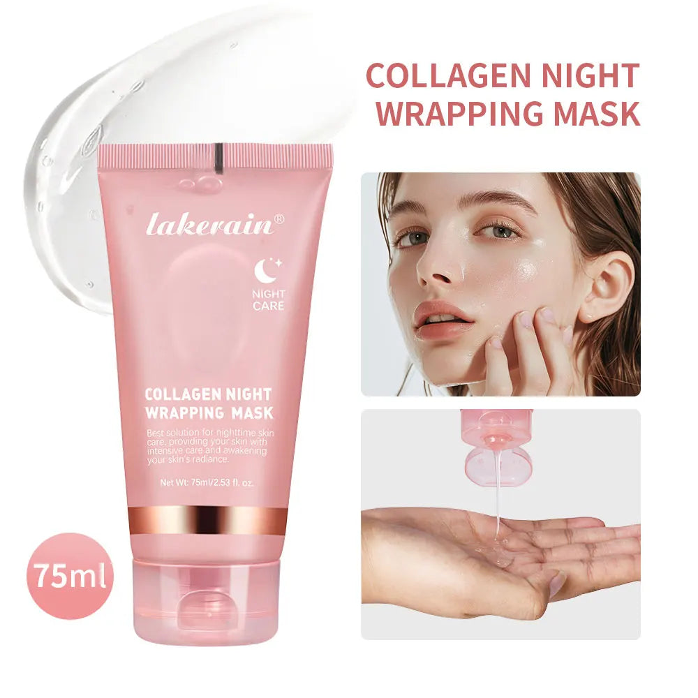 Night Collagen Wrapping Mask Deep Hydration Moisturizing Brightening